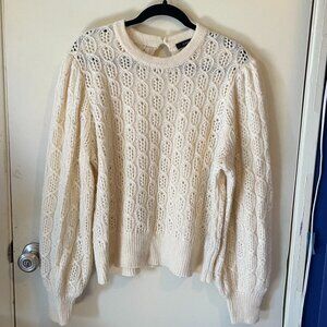 J. Crew Open Knit Sweater
